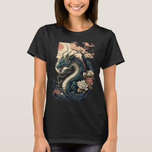 Japanese Aesthetic Dragon Japanese Art Japan Tatto T-Shirt