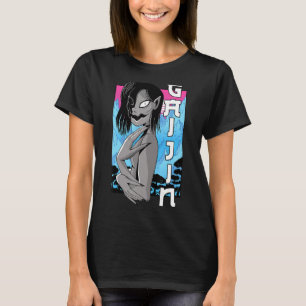 Japanese Aesthetic Gaijin Mountains Otaku Vaporwav T-Shirt