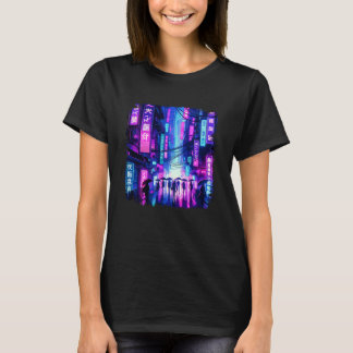 Japanese Aesthetic Tokyo Japan Cyberpunk Streetwea T-Shirt