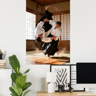 Japanese Aikido Poster