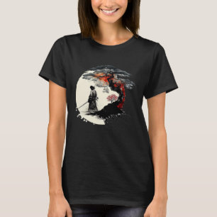 Japanese Aikido Tree of Life Peace of War Samurai T-Shirt