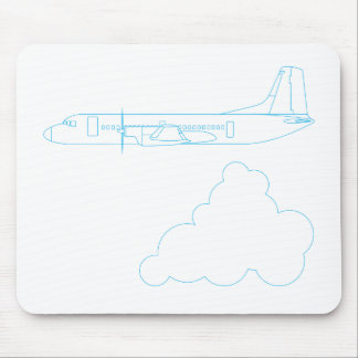 Japanese Airplane "YS-11" Mouse Pad