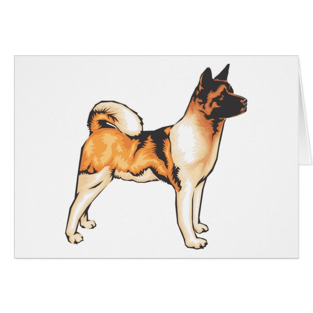 Japanese Akita (Front Horizontal)