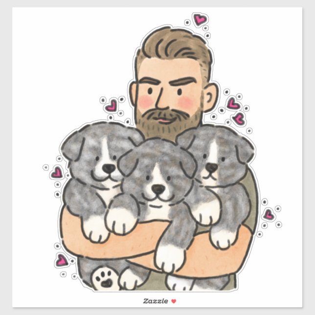 Japanese Akita Inu Brindle (Sheet)