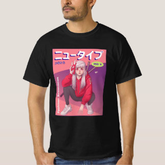 Japanese Anime Girl Waifu Otaku Aesthetic T-Shirt