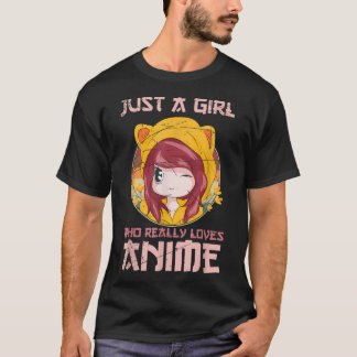 Japanese Anime Manga Kawaii Girls Gift Otaku Anime T-Shirt