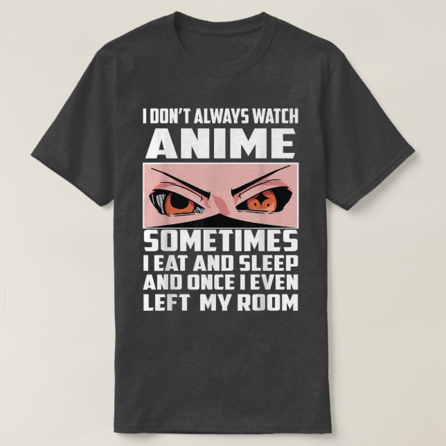 Japanese anime merch lover nager boys girls women  T-Shirt (Design Front)