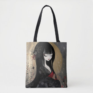 Japanese Anime Queen Tote Bag