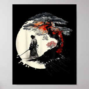 Japanese Art Aikido Tree Of Life Peace Art Of War Poster