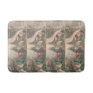 Japanese Art bath mats