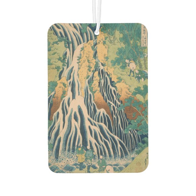 Japanese Art car air freshner Car Air Freshener (Back)
