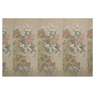 Japanese Art custom fabric