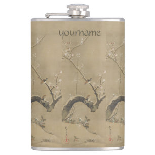 Japanese Art custom flask