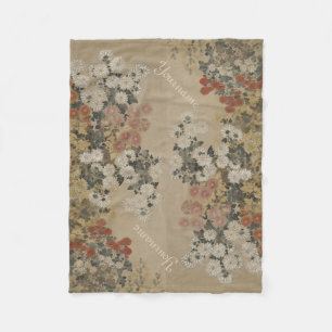 Japanese Art custom fleece blanket