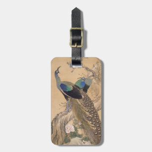Japanese Art custom luggage tag
