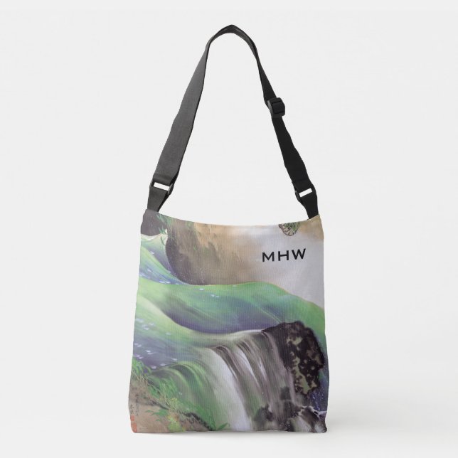 Japanese Art custom monogram bags (Front)
