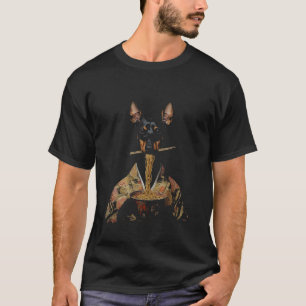 Japanese Art Doberman Pinscher Eating Ramen Noodle T-Shirt