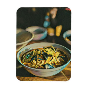 Japanese Art For Food Lovers Magnet