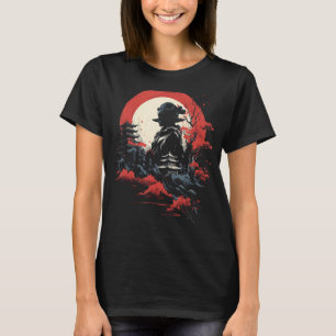 Japanese Art Geisha Nihonga Traditional Painting T-Shirt