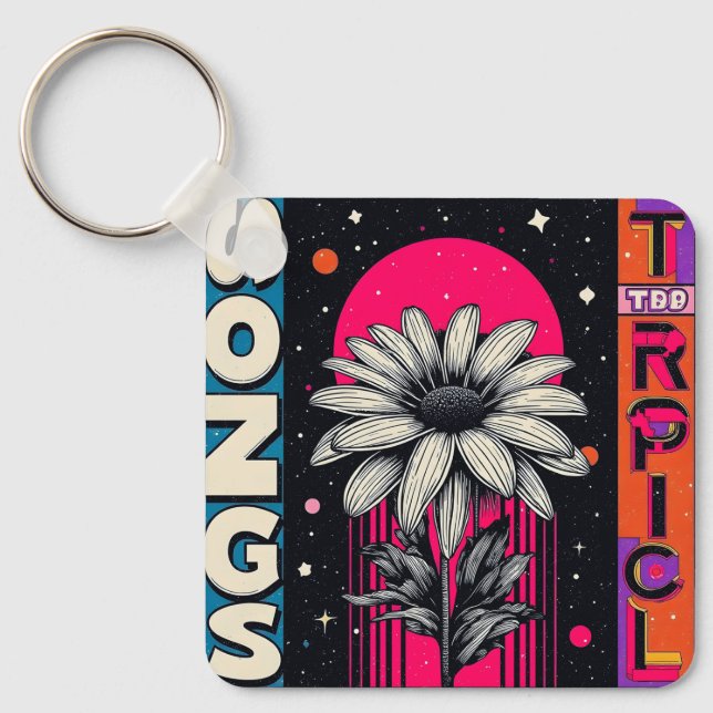 Japanese art key ring (Front)