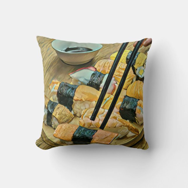 Japanese art lover cushion (Front)