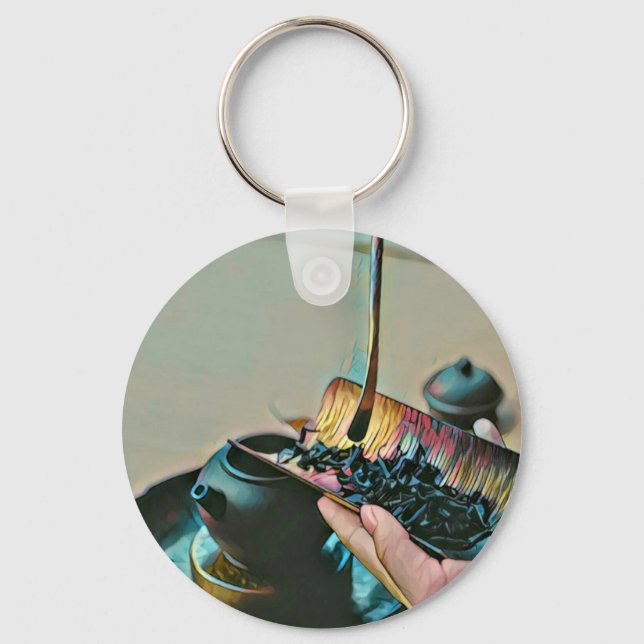 Japanese art lover key ring (Front)