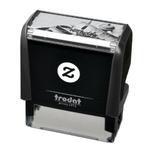 Japanese art lover self-inking stamp