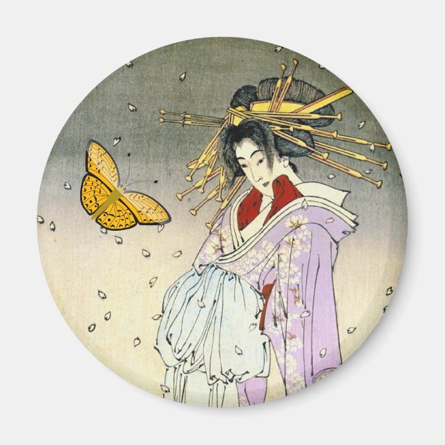 Japanese art magnet (Front)