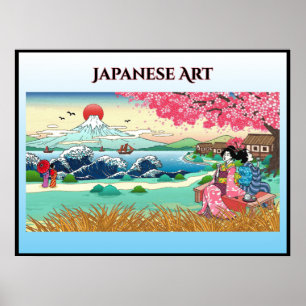 Japanese Art Poster