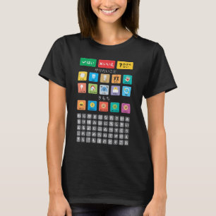 Japanese Autism AAC PECS Pointing Communication 03 T-Shirt