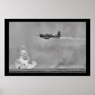 Japanese B5N Kate Torpedo Bomber Poster