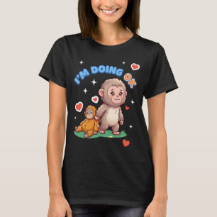 Japanese Baby Monkey Animal Meme Internet Im Doing T-Shirt