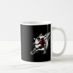 Japanese Badminton Sport Patriot Japan Shuttle Coffee Mug