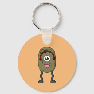 Japanese Bake-zouri (Ghost Sandal): Cool Yokai Key Ring