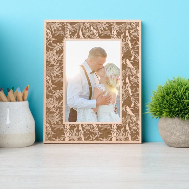 Japanese Bamboo Foliage Pattern Etched Frames (Creator Uploaded)