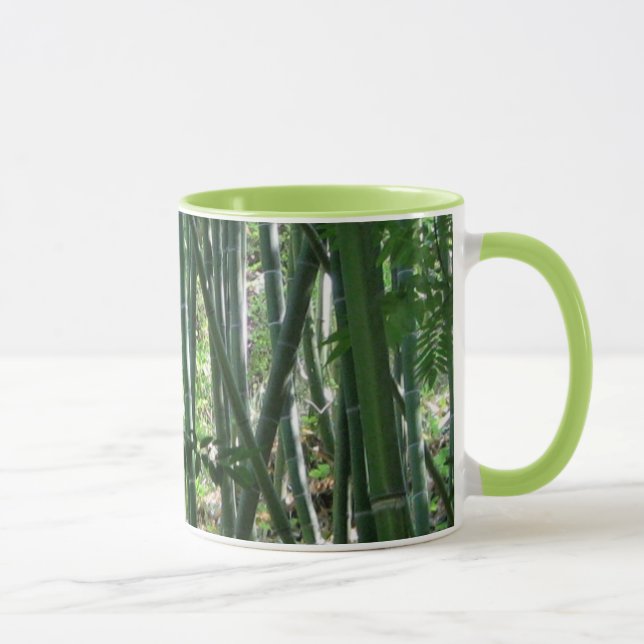 Japanese Bamboo Garden Beverage Mug (Right)