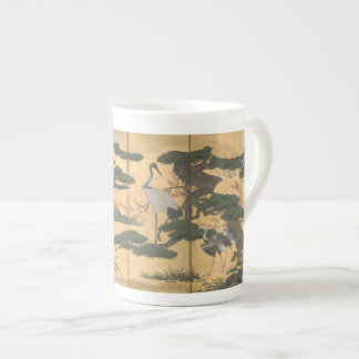 Japanese Birds and Flowers of the Four Seasons Bone China Mug