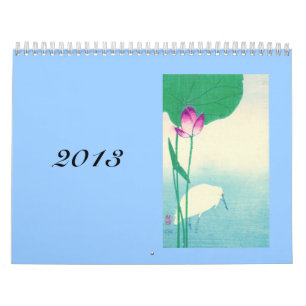 Japanese Birds, Trees and Flowers Calendar