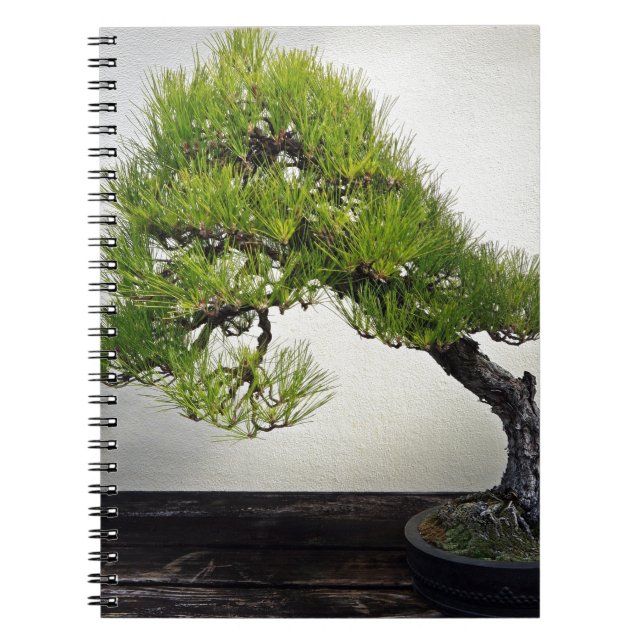 Japanese Black Pine Bonsai Notebook (Front)
