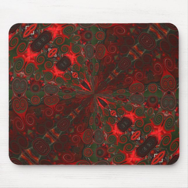 Japanese Blood Maple Mouse Pad (Front)