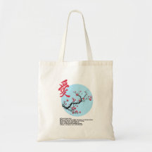 Japanese Blossom Sakura Tote Bag