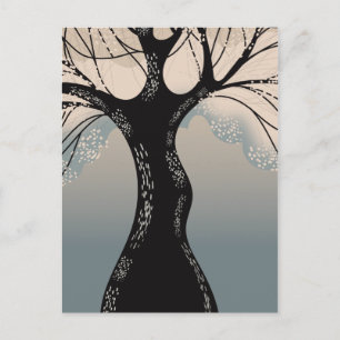 Japanese Blossom tree Postcard