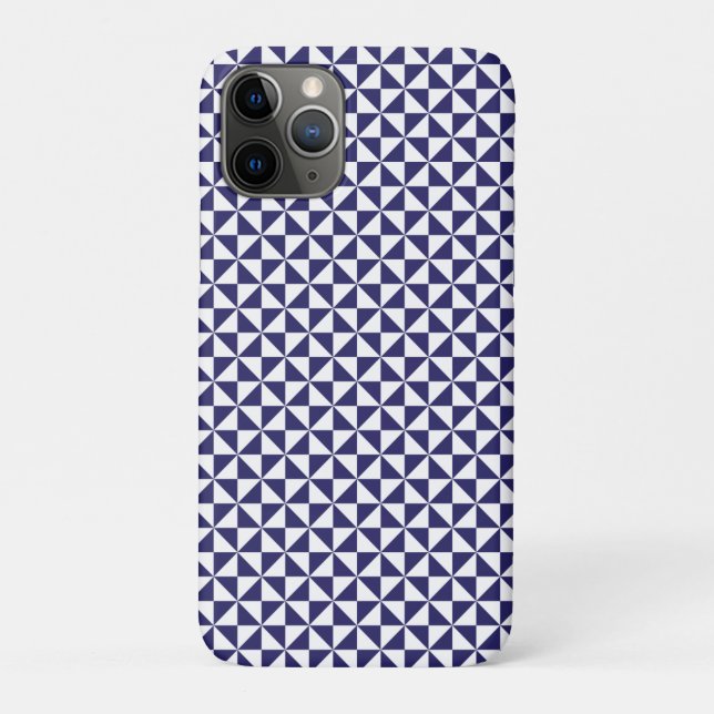 Japanese Blue Case-Mate iPhone Case (Back)