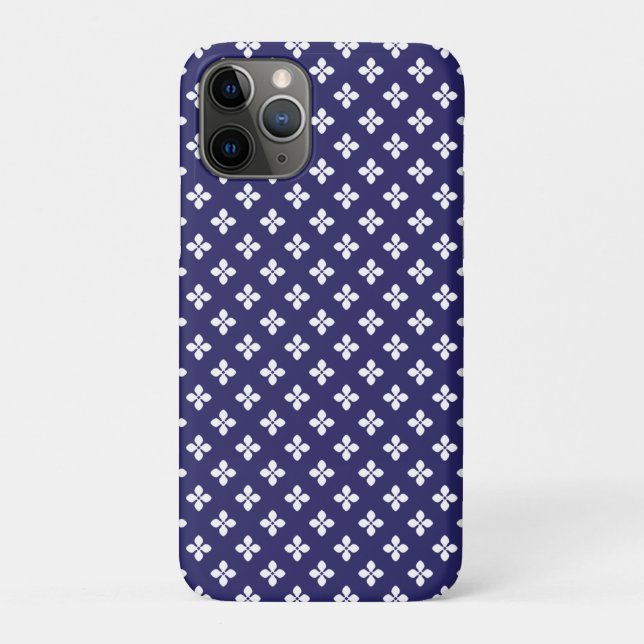 Japanese Blue Case-Mate iPhone Case (Back)