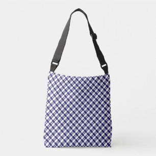 Japanese Blue Crossbody Bag
