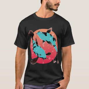 Japanese Blue Koi Fish T-Shirt