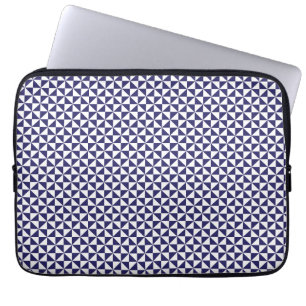 Japanese Blue Laptop Sleeve