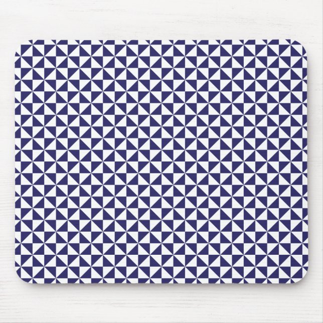 Japanese Blue Mouse Pad (Front)