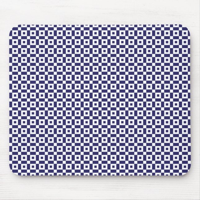 Japanese Blue Mouse Pad (Front)