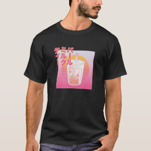 Japanese Boba Tea Retro 80S Aesthetic T-Shirt